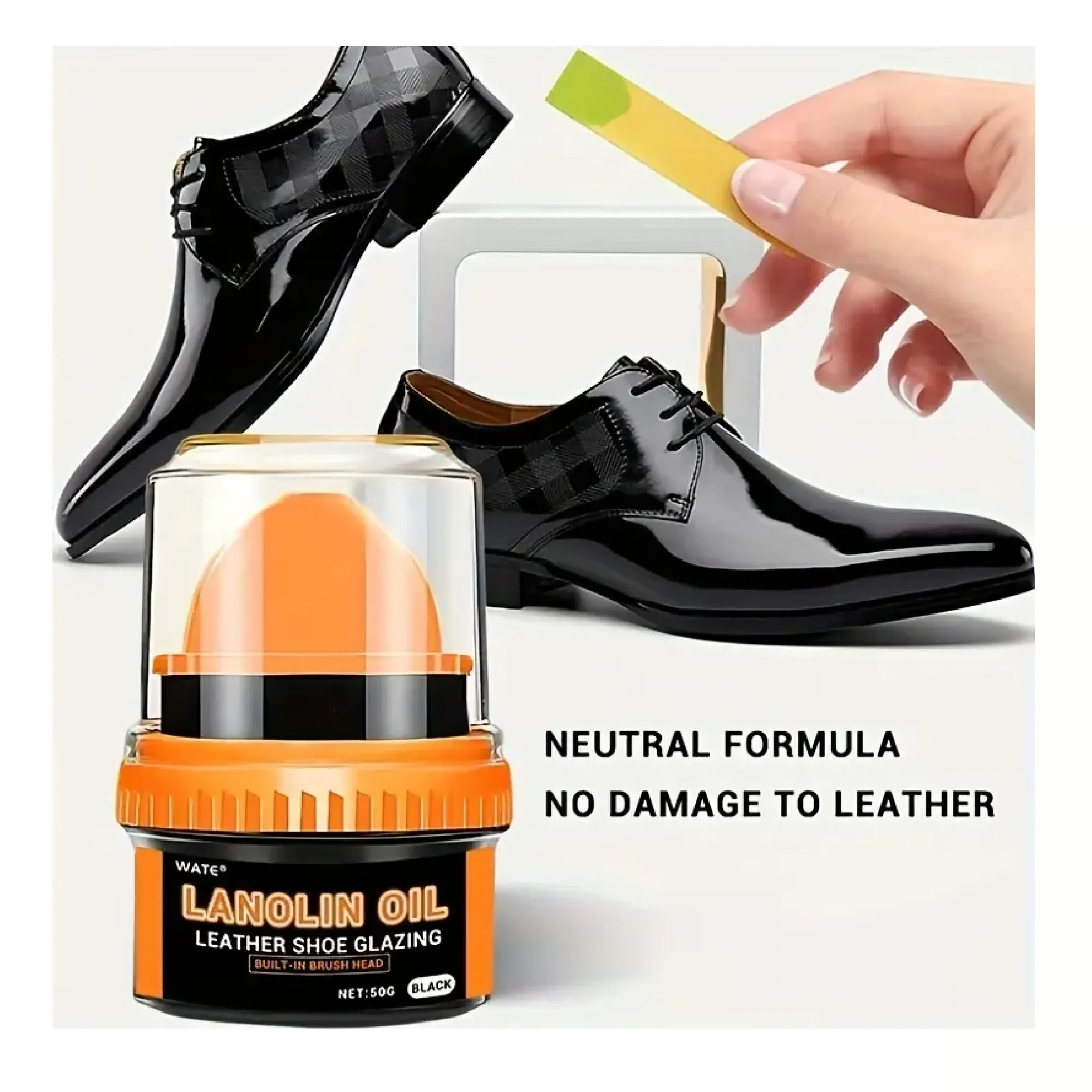 1.76oz Leather Shoe Oil, Leather Maintenance Oil