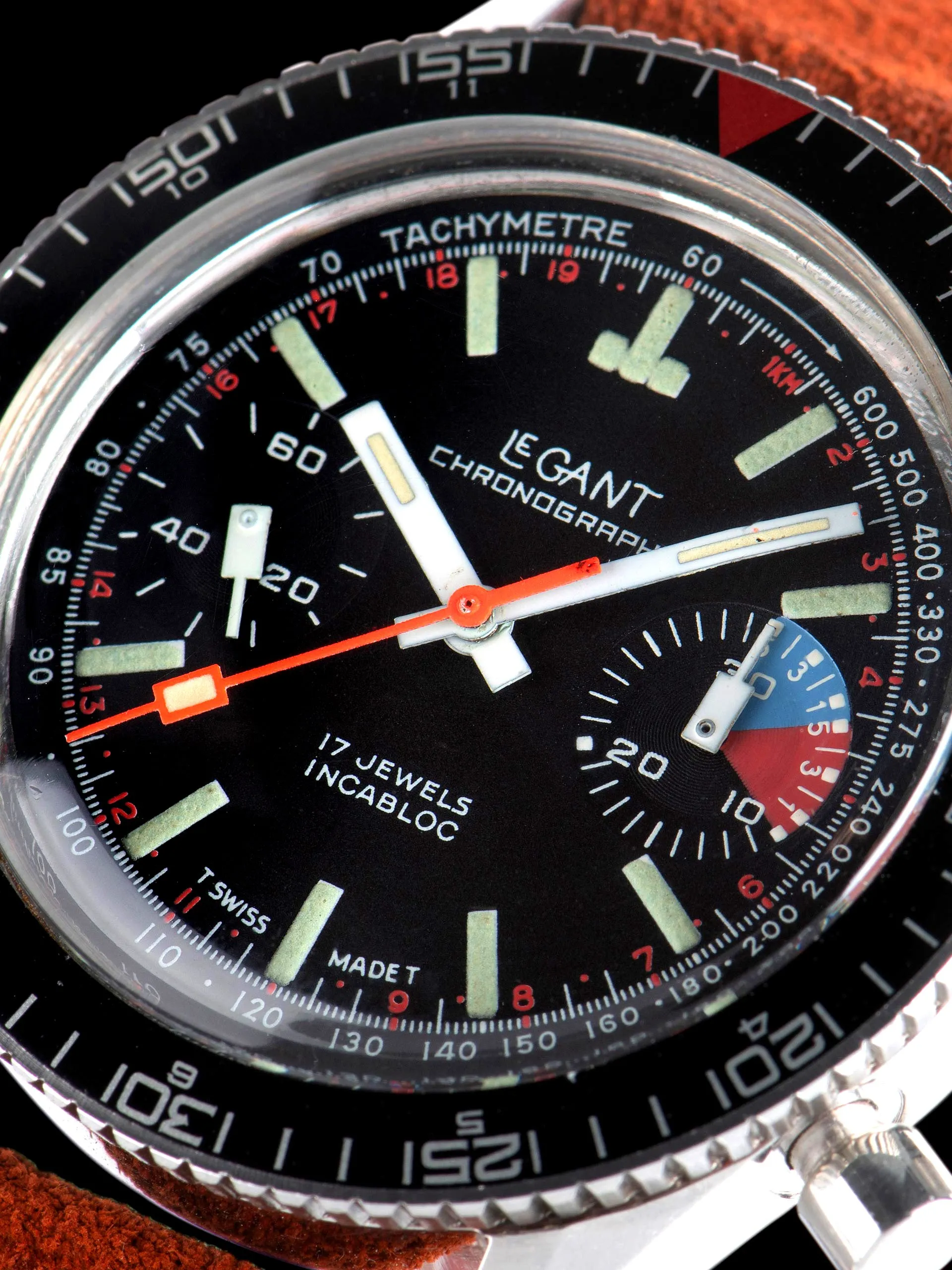 1970s LeGant Chronograph (Ref. 14305/1) Valjoux Cal. 7733