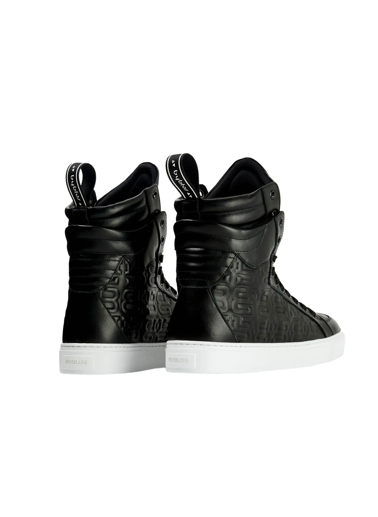 3D Logo Black Sneakers Woman