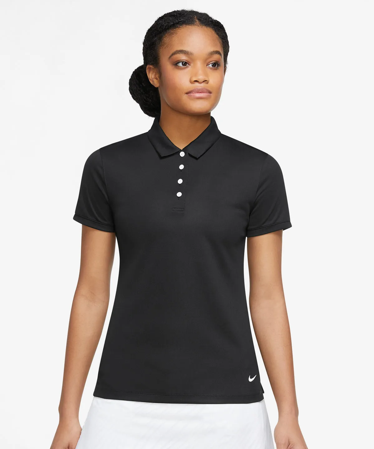 Active Pink/White - Women’s Nike victory solid polo