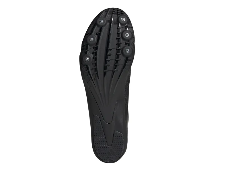 Adidas Distancestar Running Spikes (Core Black/Zero Met/Spark)