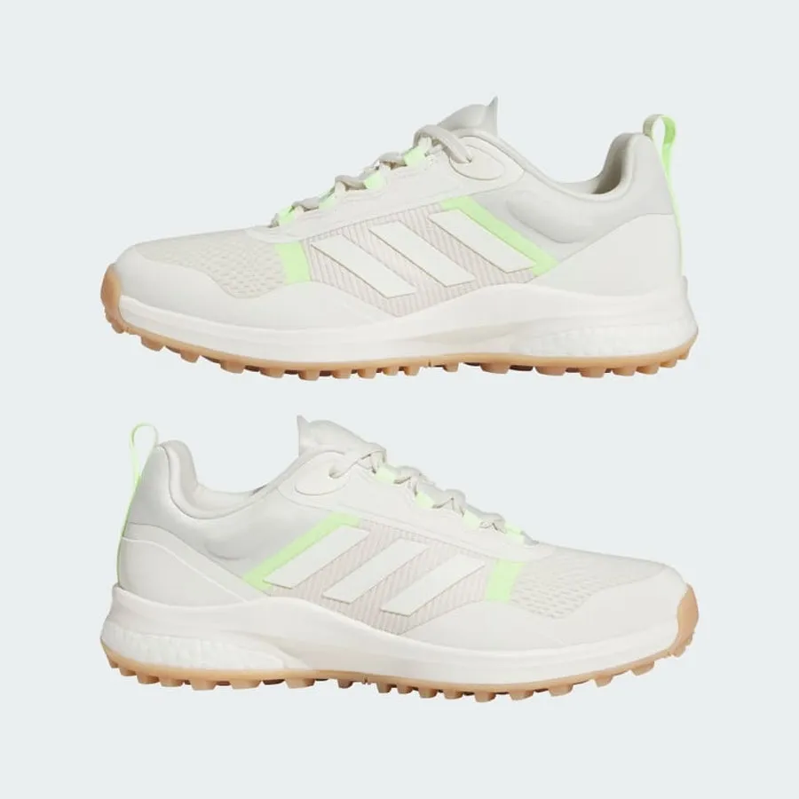 Adidas Ladies Zoysia Golf Shoes - White/Green