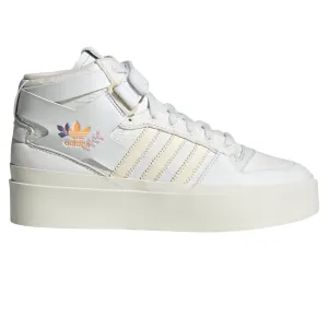 adidas Originals Womens Forum Bonega Mid Chunky Platform Shoes - Cream Crystal