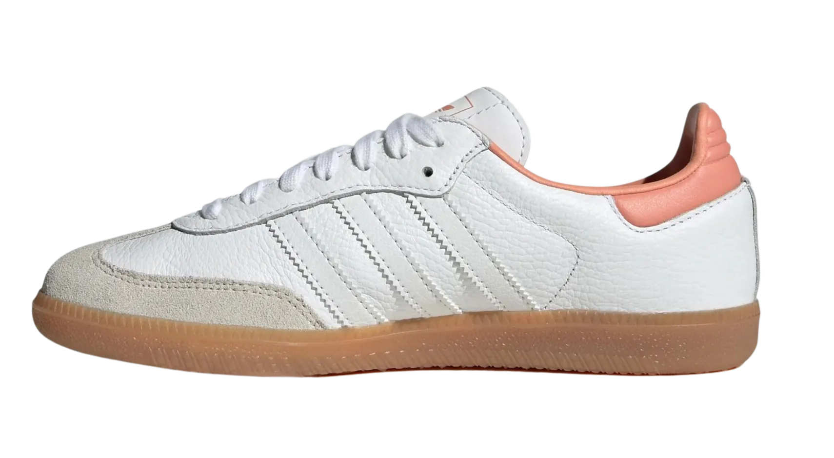 ADIDAS SAMBA OG WHITE WONDER CLAY GUM (WOMEN'S)