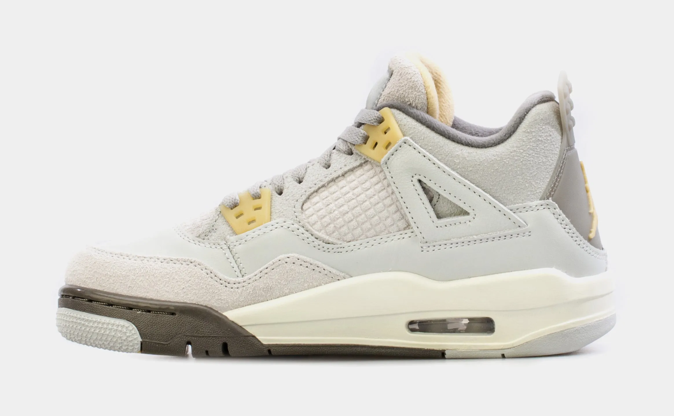 Air Jordan 4 SE Craft Photon Dust Grade School Lifestyle Shoes (Grey)  Limit One Per Customer