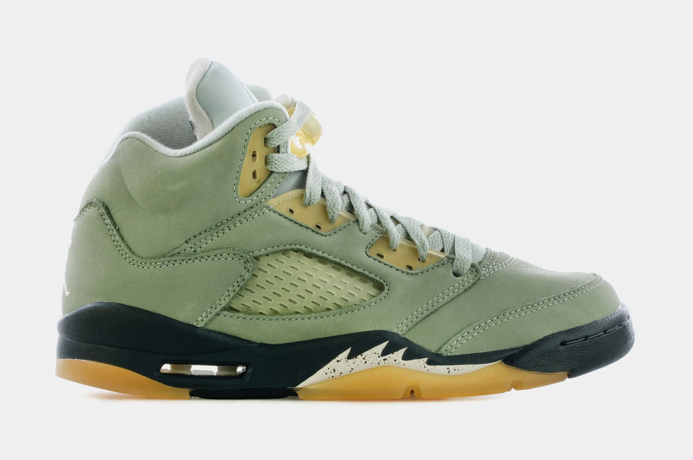 Air Jordan 5 Retro Jade Horizon Grade School Lifestyle Shoes (Jade Green) Free Shipping