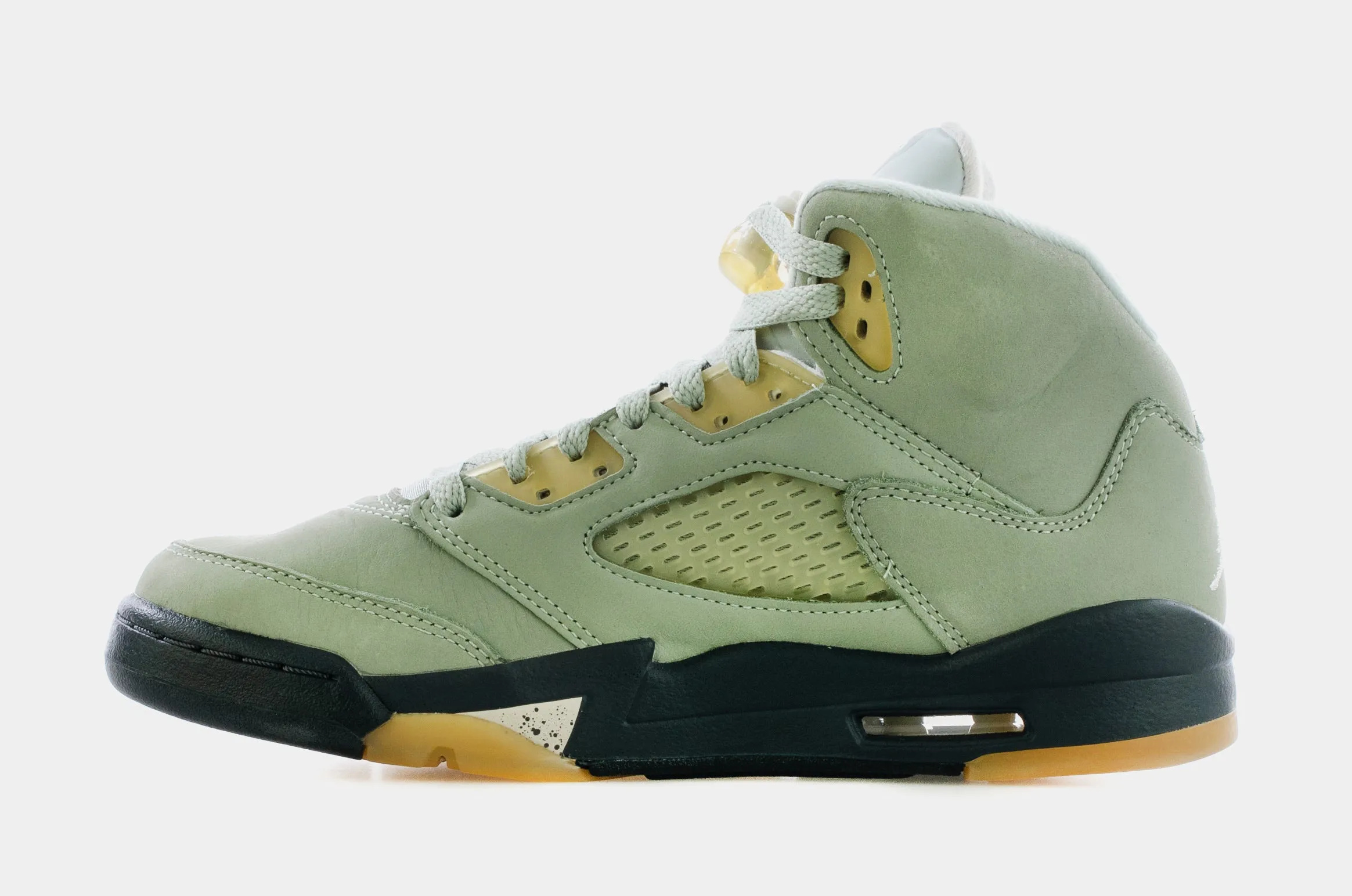 Air Jordan 5 Retro Jade Horizon Grade School Lifestyle Shoes (Jade Green) Free Shipping