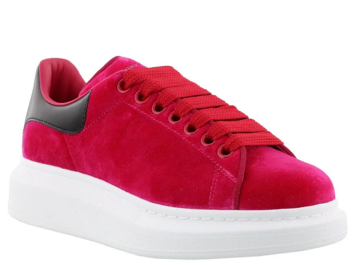 Alexander McQueen Chunky Sole Suede Sneakers