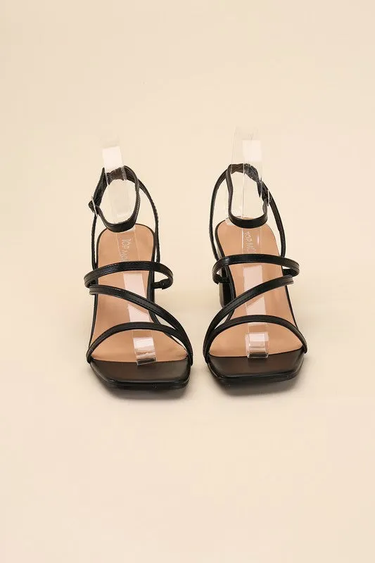 ALI Strappy Low Heel