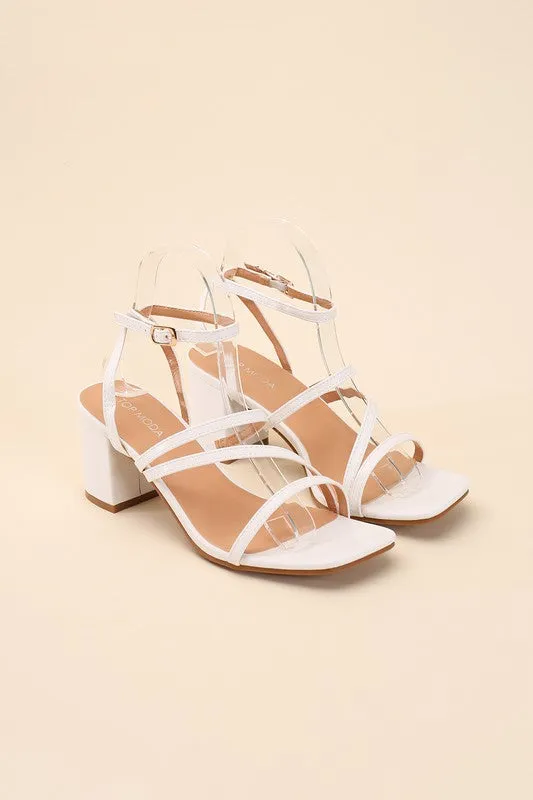 ALI Strappy Low Heel