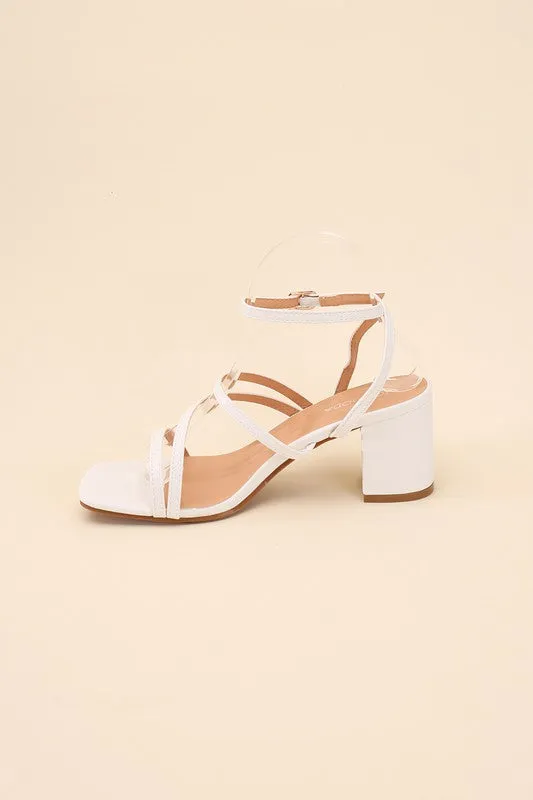 ALI Strappy Low Heel