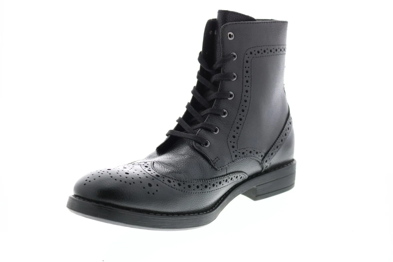 Andrew Marc Baycliff NYBAYCL-001 Mens Black Synthetic Casual Dress Boots