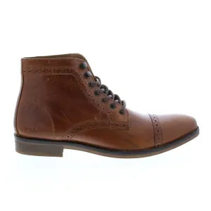 Andrew Marc Clay NYCLAYL-2178 Mens Brown Leather Casual Dress Boots