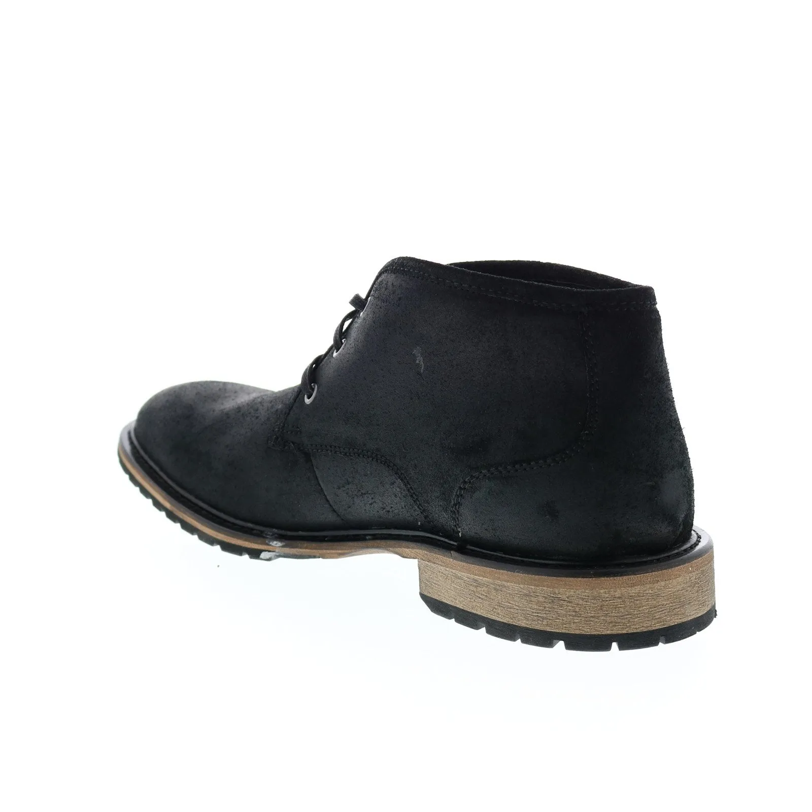 Andrew Marc Woodside AMWOODS-0631 Mens Black Suede Chukkas Boots