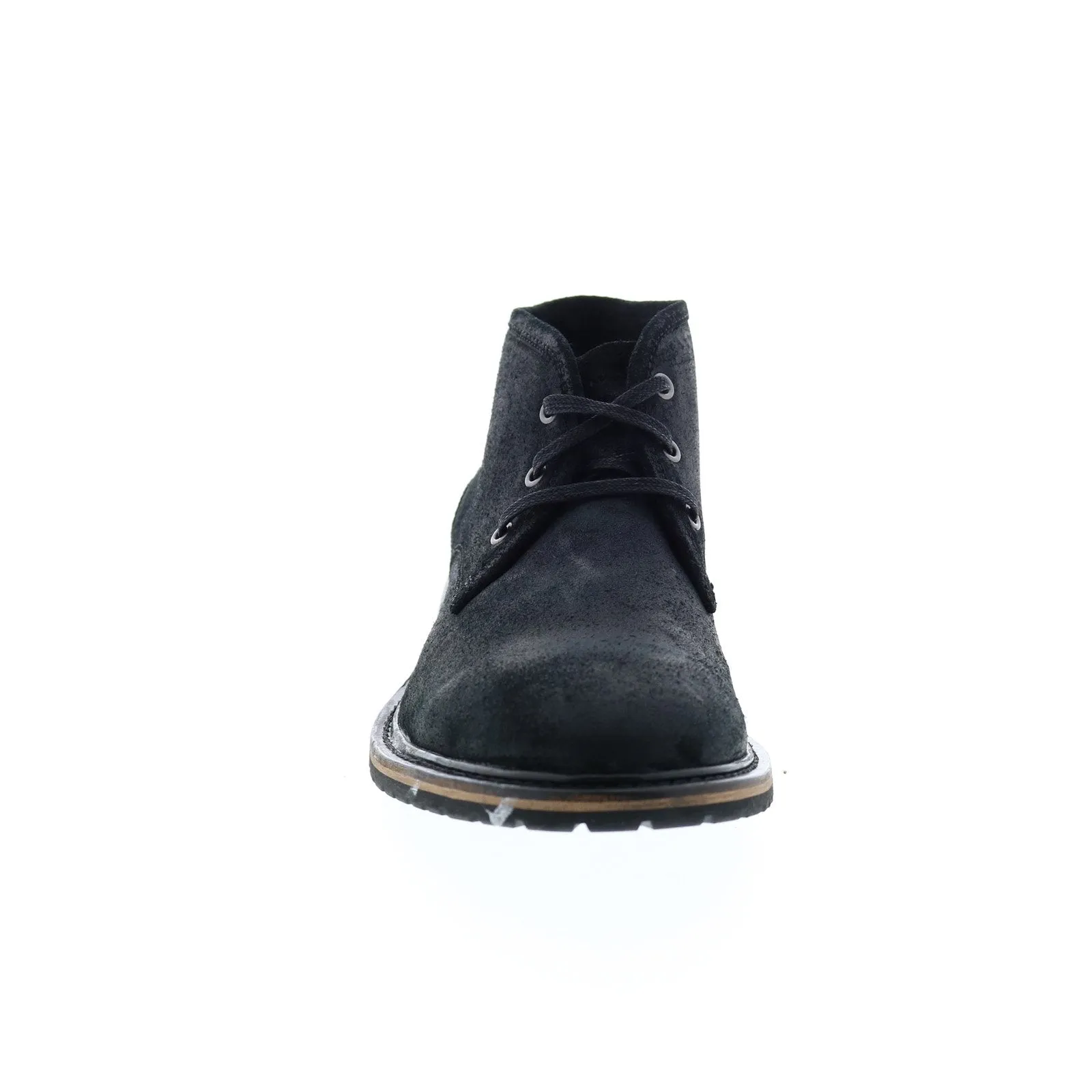 Andrew Marc Woodside AMWOODS-0631 Mens Black Suede Chukkas Boots