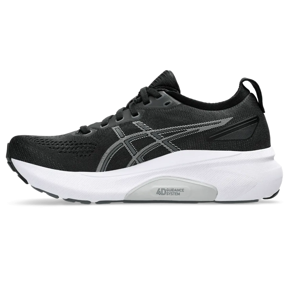 Asics Gel Kayano 31 Women's Running Shoes Black/Pure Silver AW24