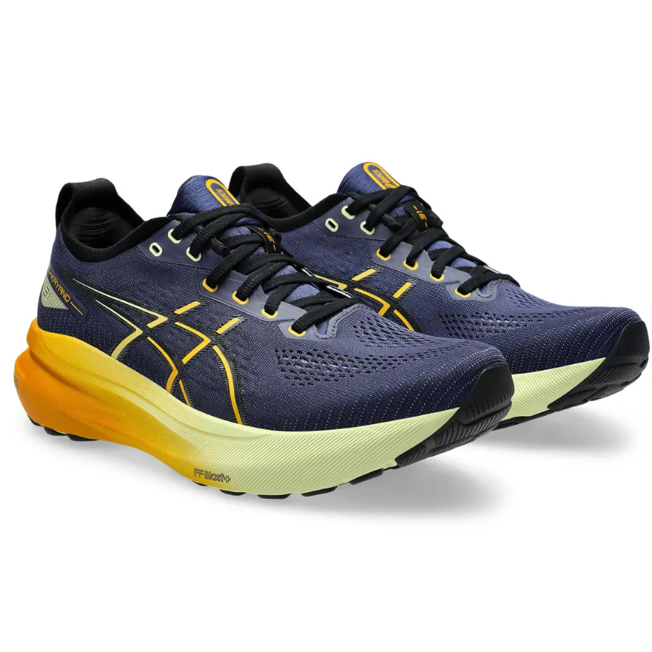 Asics Men's Gel-Kayano 31 Running Shoes in Indigo Blue/Gunmetal SS25