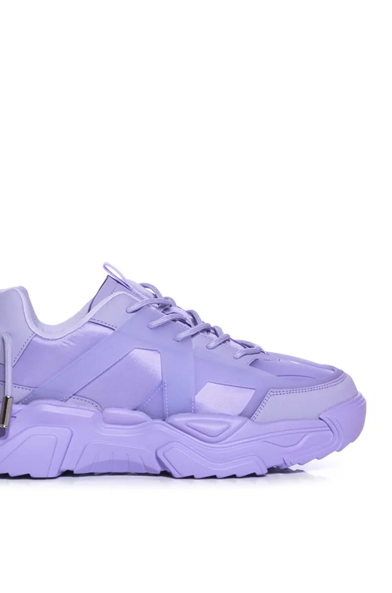 AZALEA WANG MCKINNEY PURPLE SNEAKER