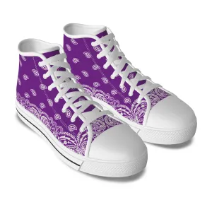 BANDANA FULLY GRAPES Canvas Shoes