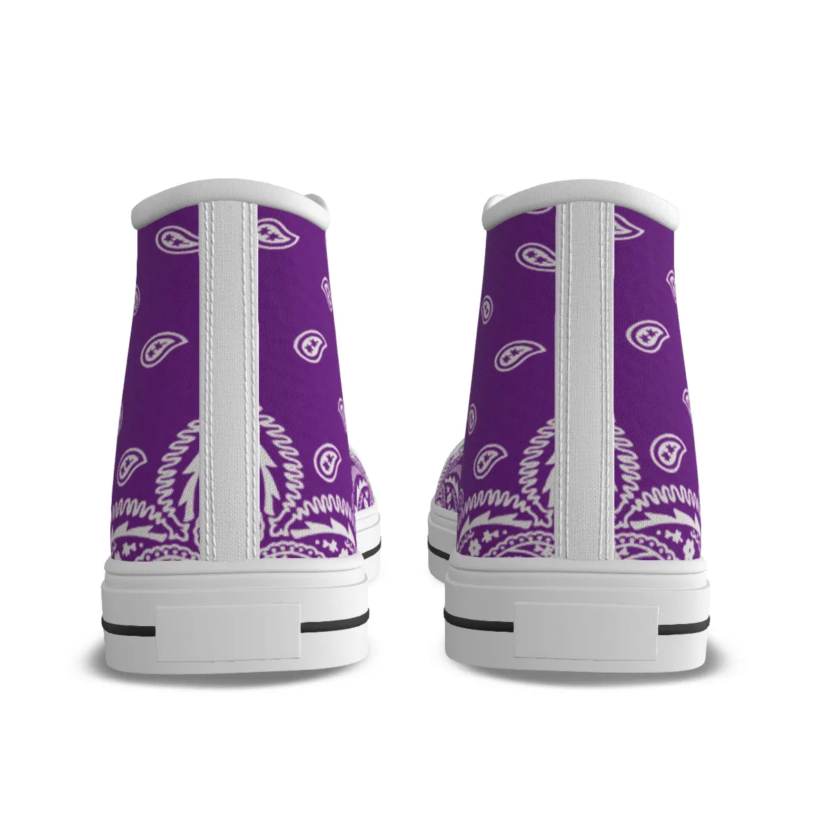 BANDANA FULLY GRAPES Canvas Shoes