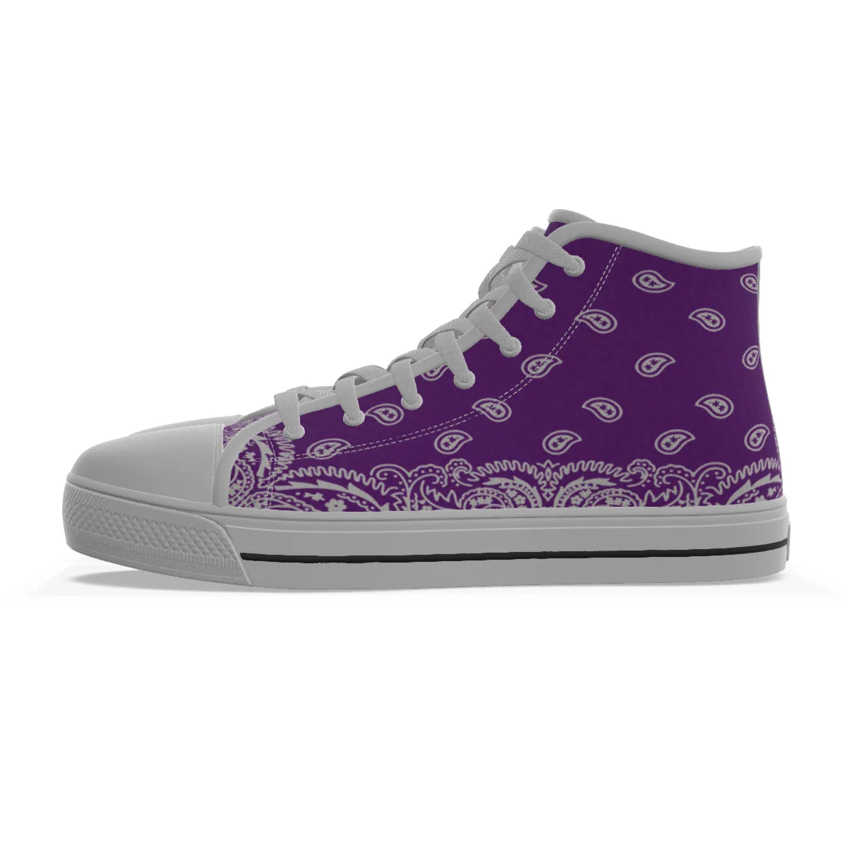 BANDANA FULLY GRAPES Canvas Shoes