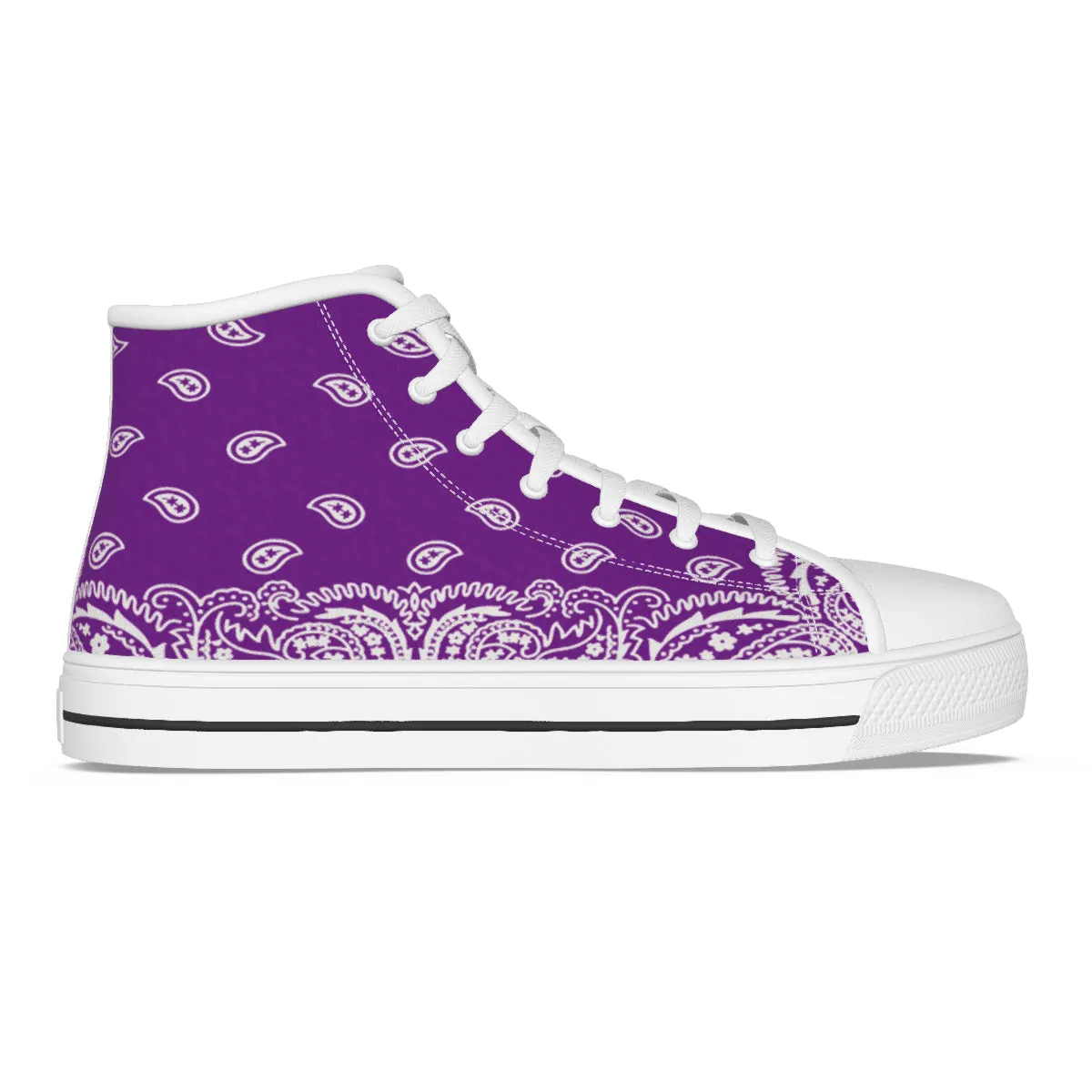 BANDANA FULLY GRAPES Canvas Shoes