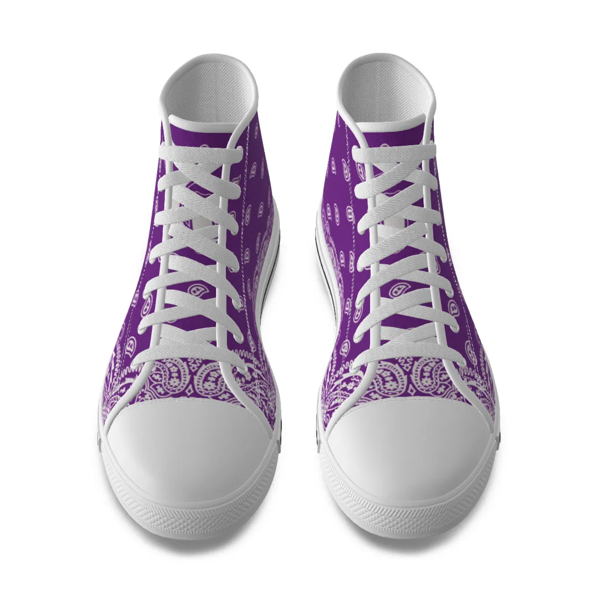 BANDANA FULLY GRAPES Canvas Shoes