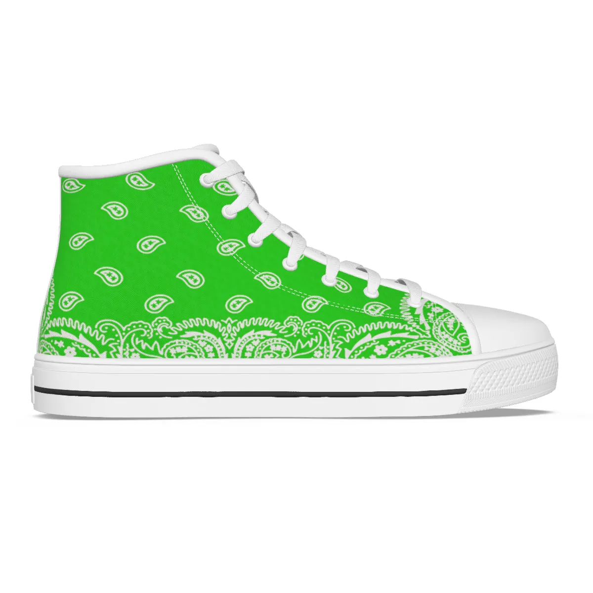 BANDANA FULLY GREEN Canvas Shoes