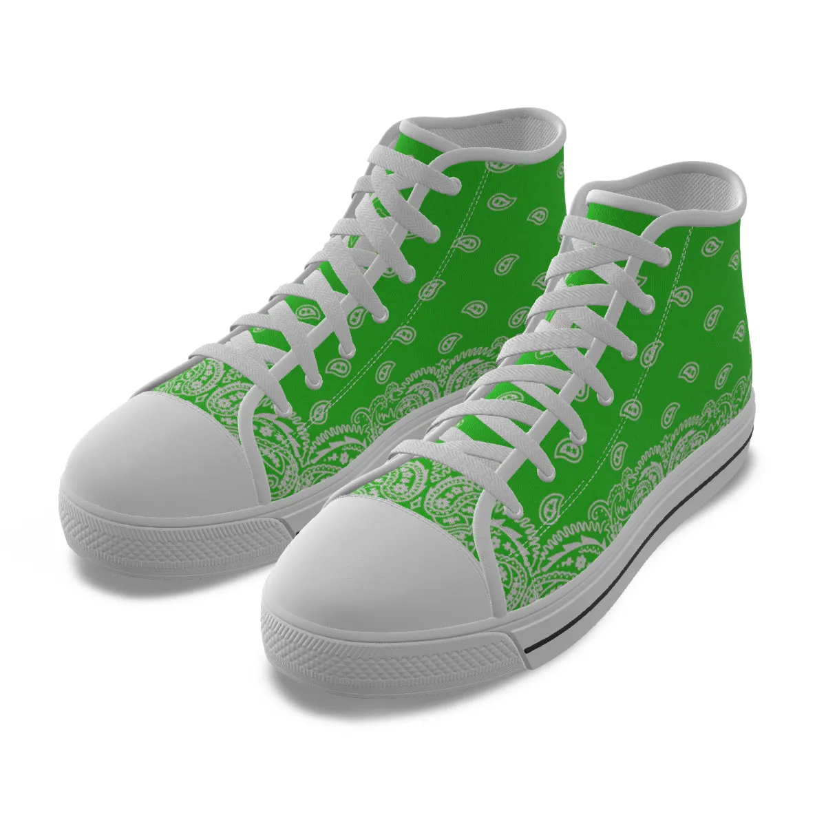 BANDANA FULLY GREEN Canvas Shoes