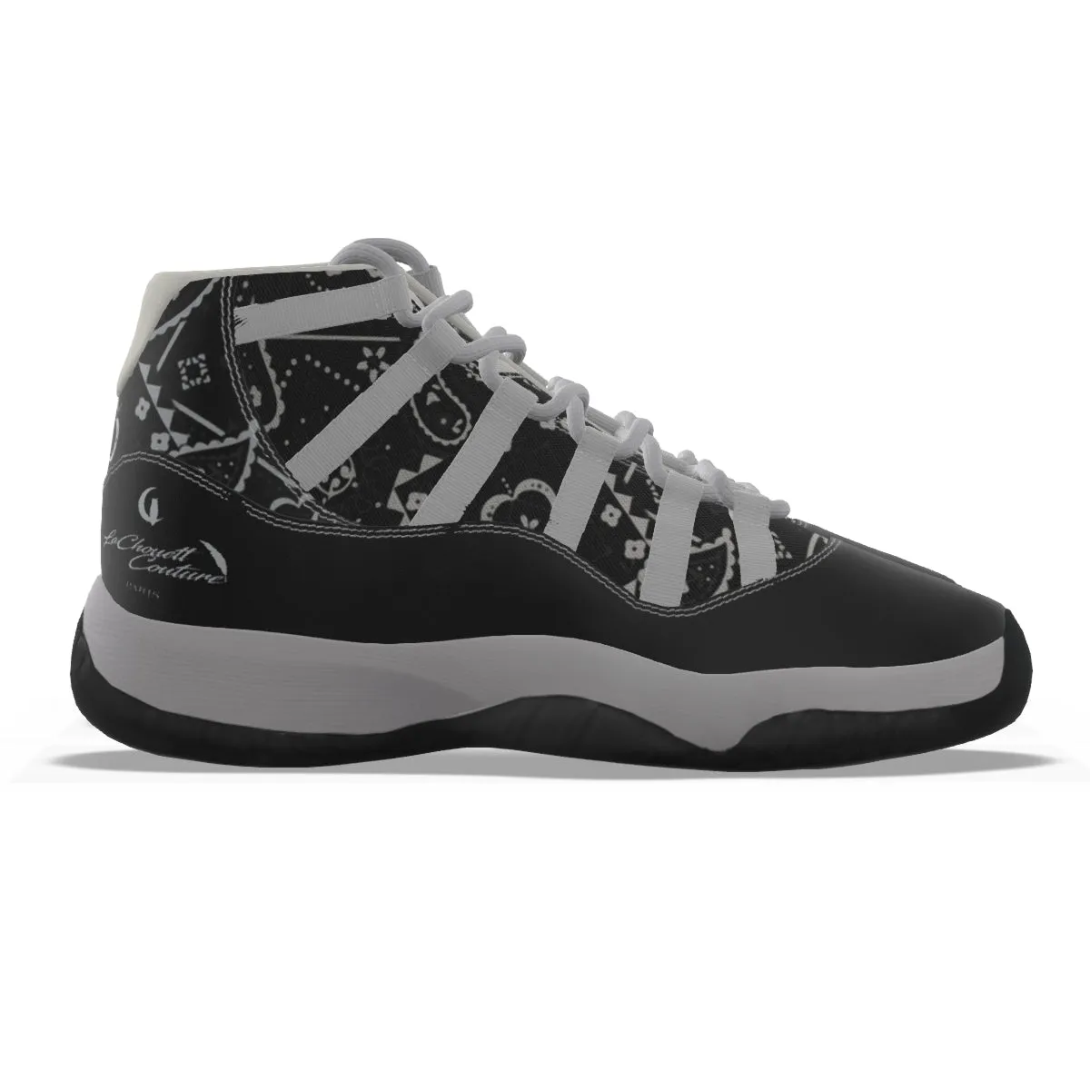 BANDANA VIRAL BLC Men's High Top Basketball Shoes