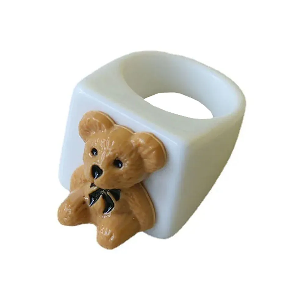 Bear Chunky Ring