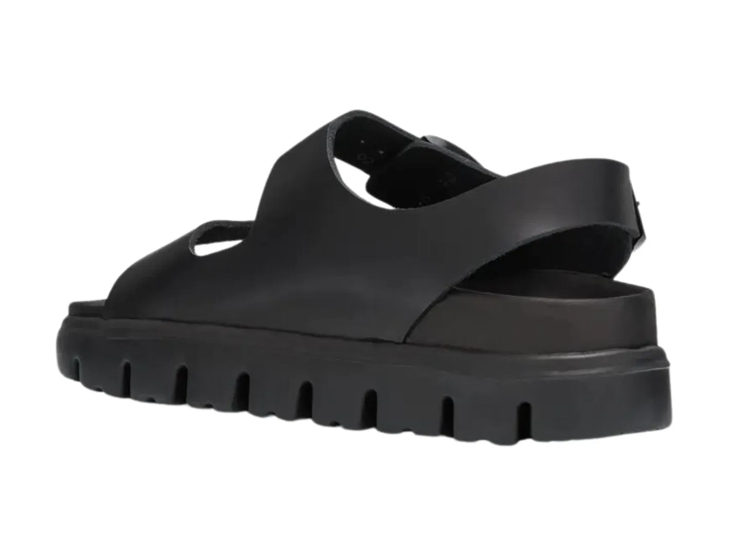 Birkenstock: Milano Chunky in Black Leather