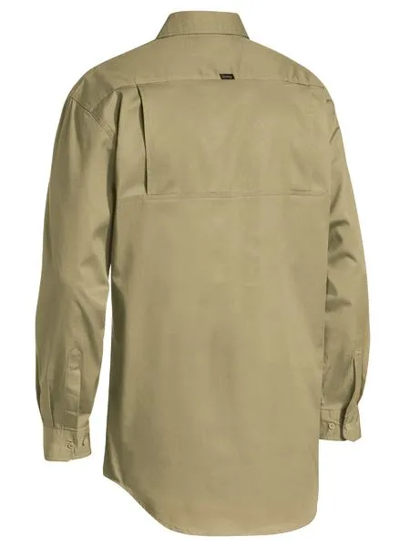 Bisley Closed Front Cool Lightweight Drill Shirt - Long Sleeve (BSC6820)