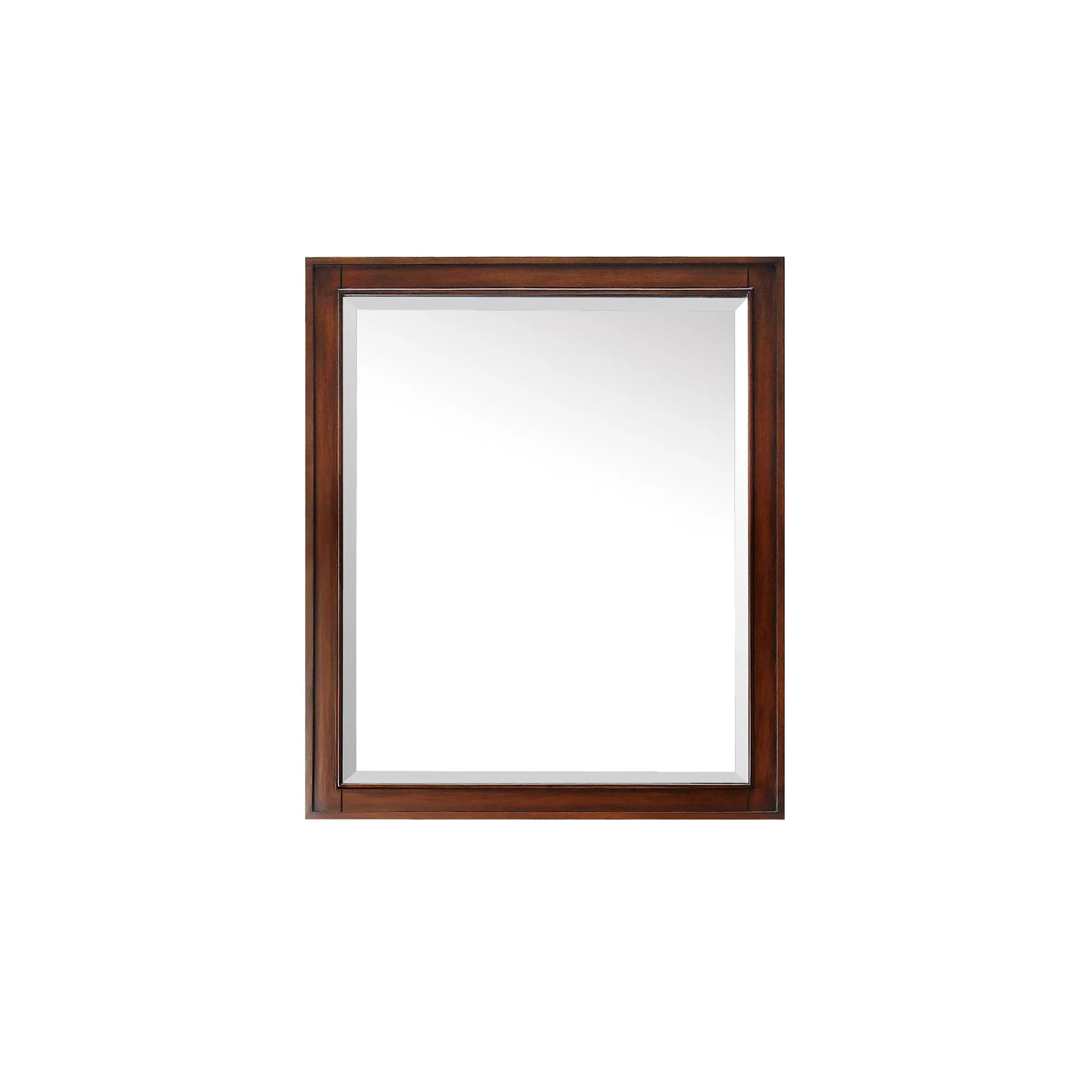 Brentwood Collection Mirror in New Walnut