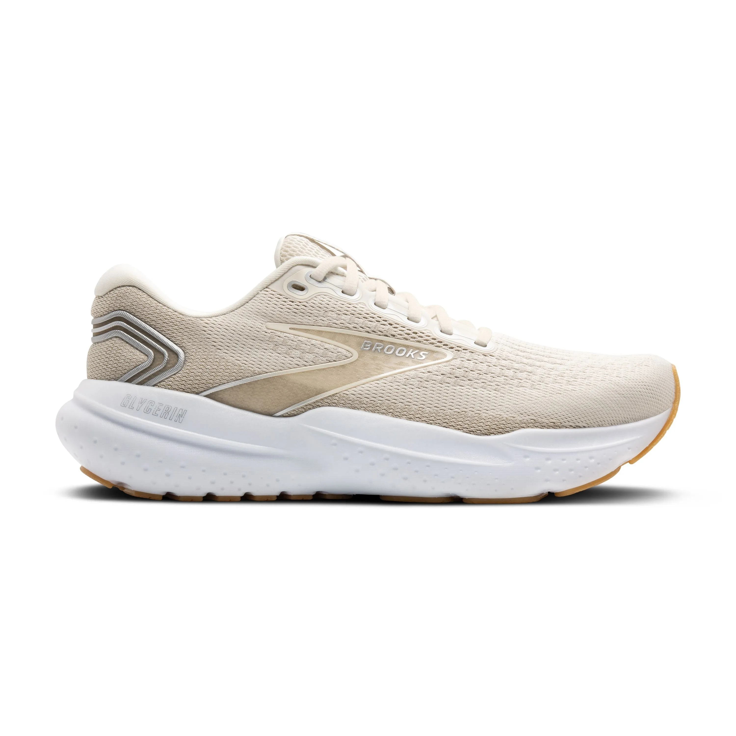 Brooks | Glycerin 21 | Men's | Khaki/Silver/White