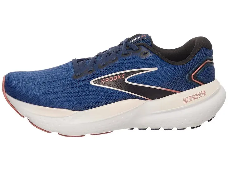 Brooks | Glycerin 21 | Women's | Blue/Icy Pink/Rose