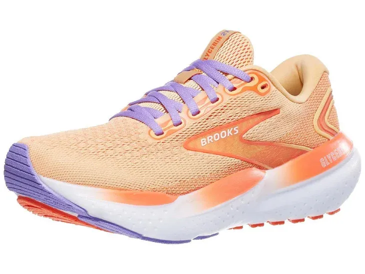 Brooks | Glycerin 21 | Women's | Sunburst/Nasturtium/Purple