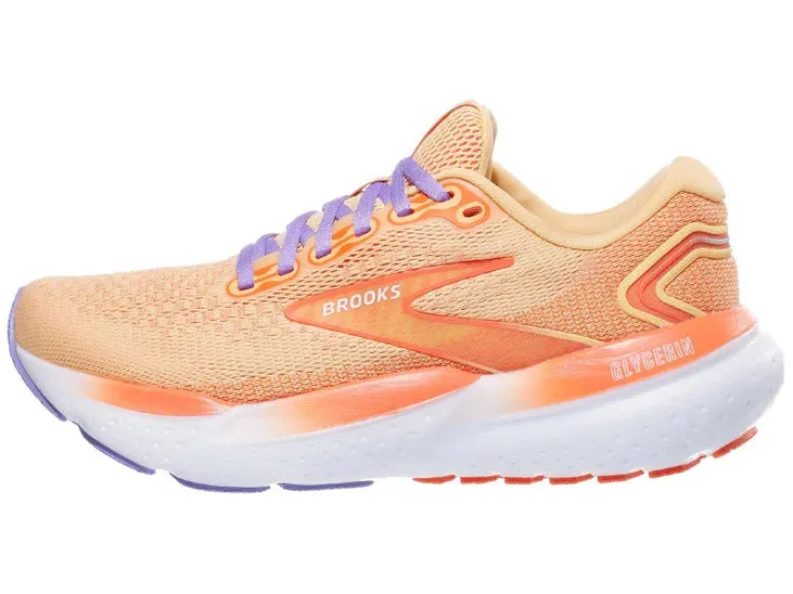 Brooks | Glycerin 21 | Women's | Sunburst/Nasturtium/Purple