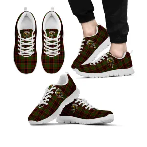 Buchan Tartan Sneakers with Family Crest