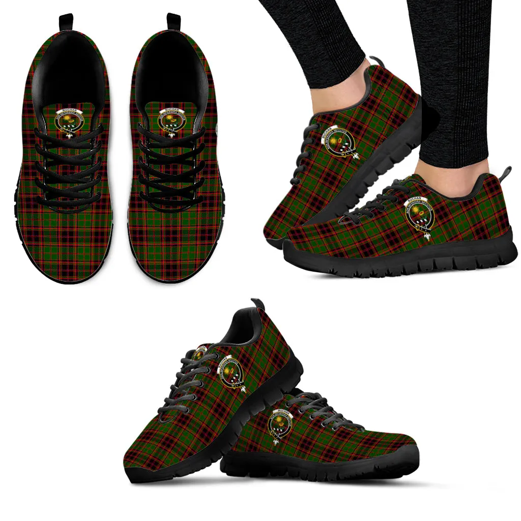 Buchan Tartan Sneakers with Family Crest