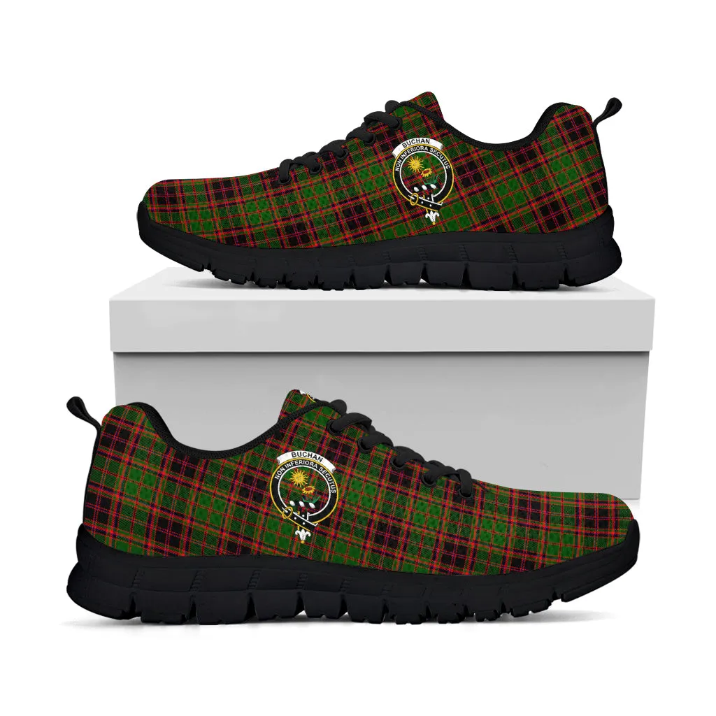 Buchan Tartan Sneakers with Family Crest