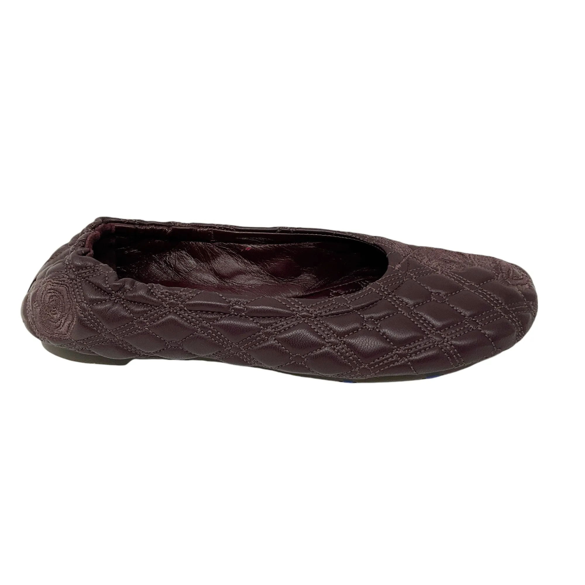 Burberry Poison Sadler Quilted Lambskin Ballerina Flats