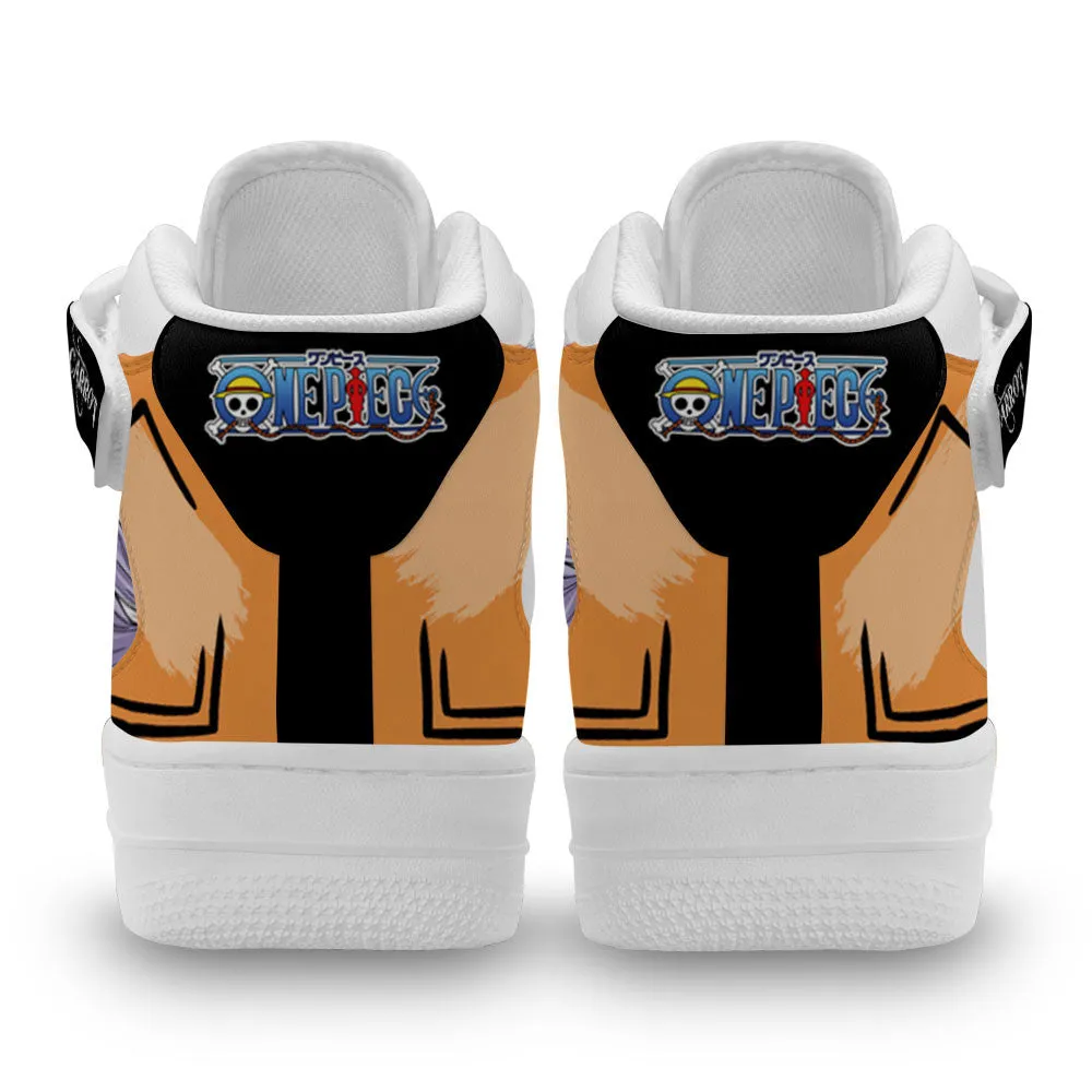 Carrot Sneakers Air Mid Custom OP Anime Shoes