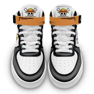 Carrot Sneakers Air Mid Custom OP Anime Shoes