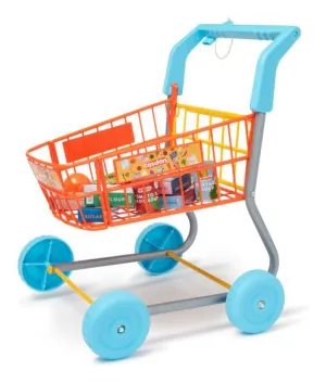 Casdon Toy Shopping Trolley and Groceries