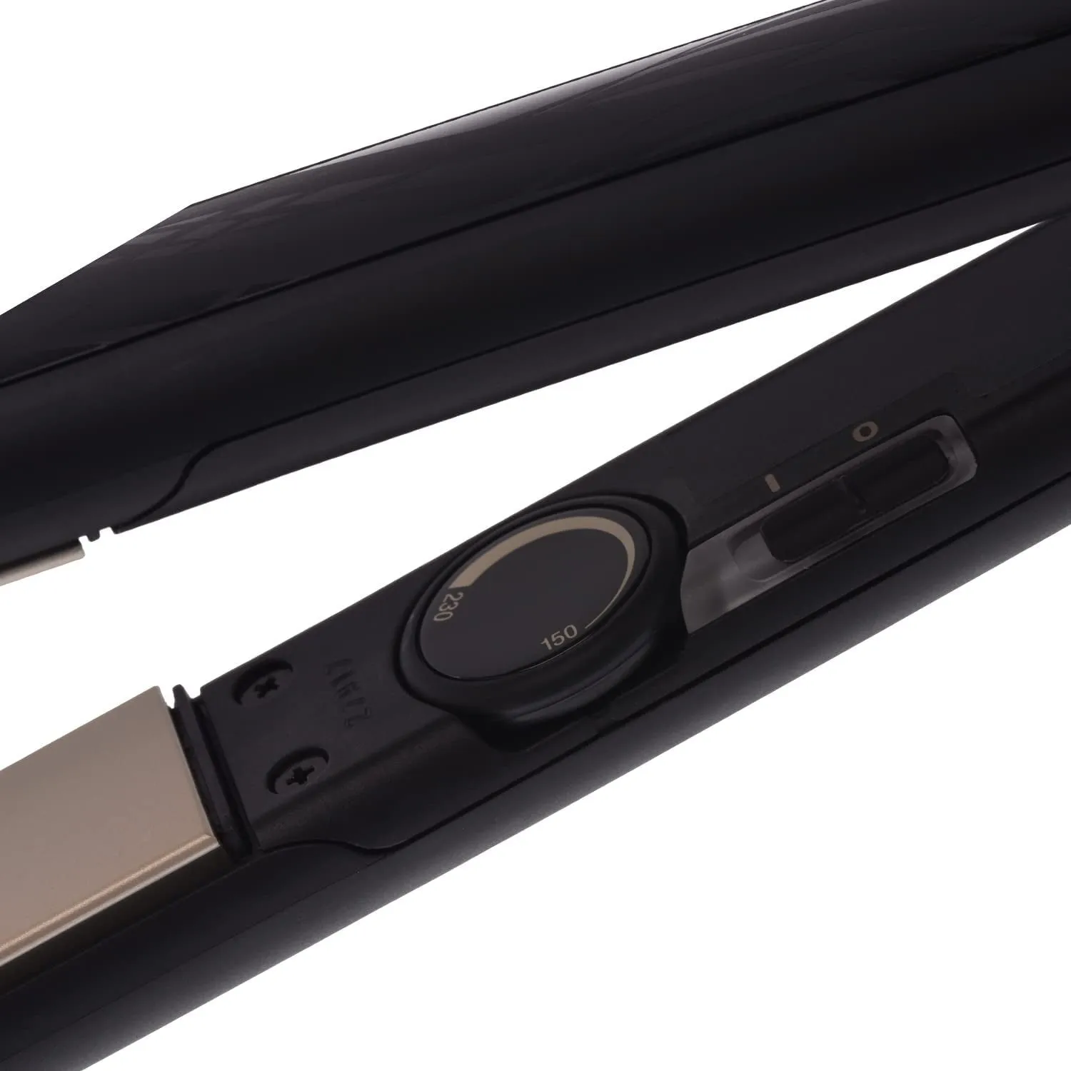 Ceramic Hair Straightener - Slim longer length 110mm floating plates with Anti-static/Tourmaline Ionic coating for smooth glide, Fast 15 second heat up, Heat proof pouch, Up to 230°C, S3500