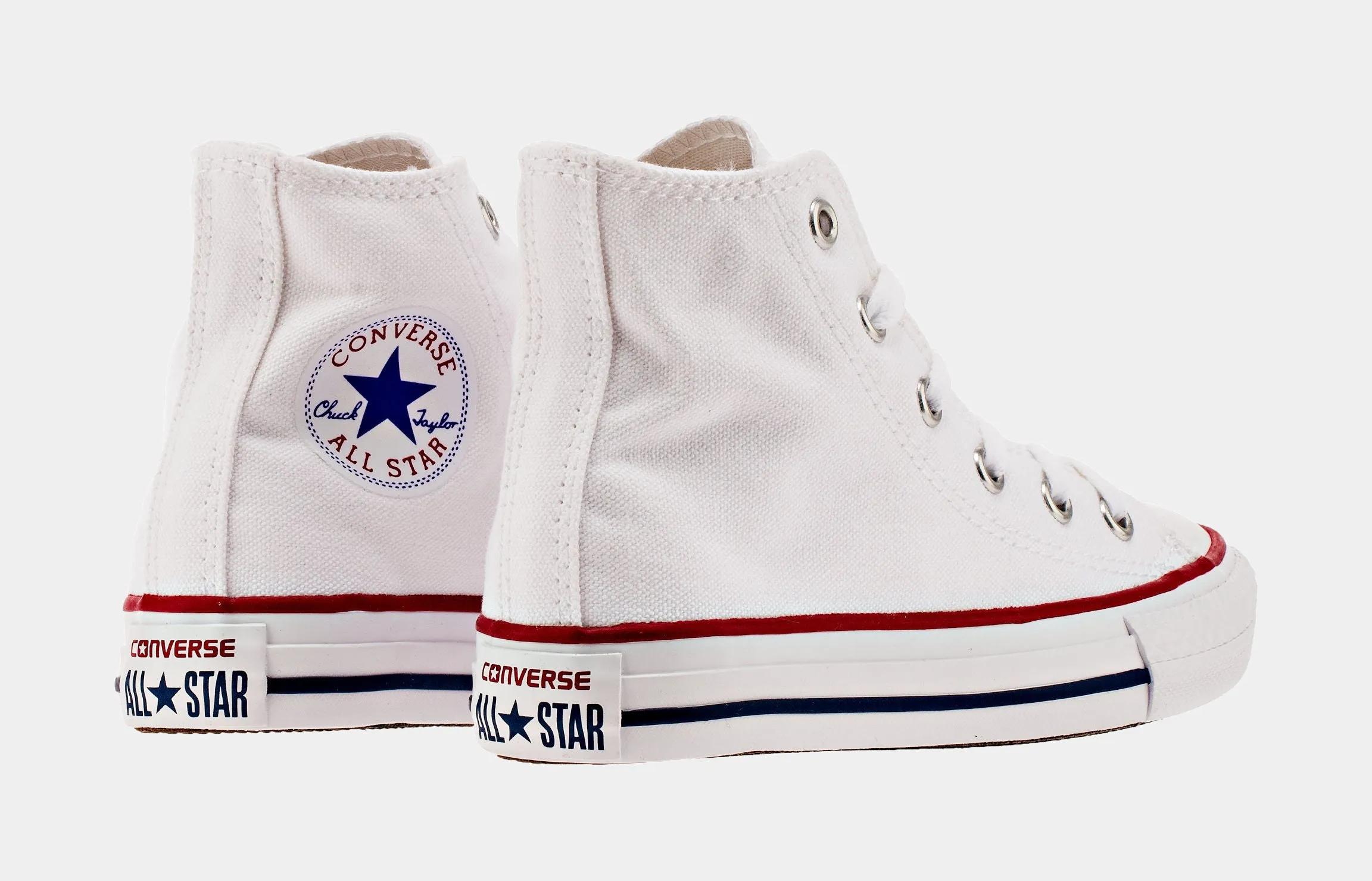 Chuck Taylor All Star Hi Preschool Lifestyle Shoes (White)