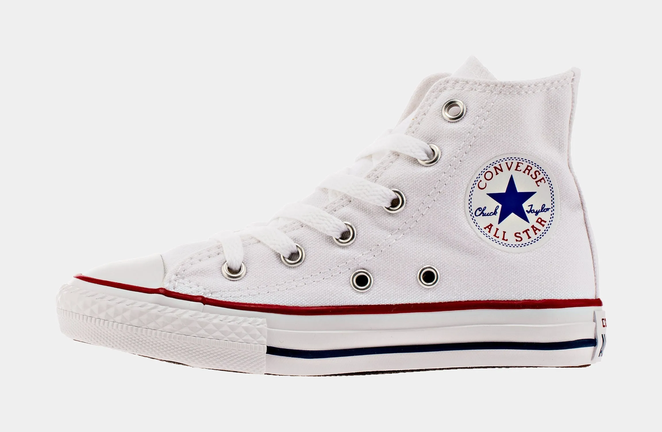 Chuck Taylor All Star Hi Preschool Lifestyle Shoes (White)