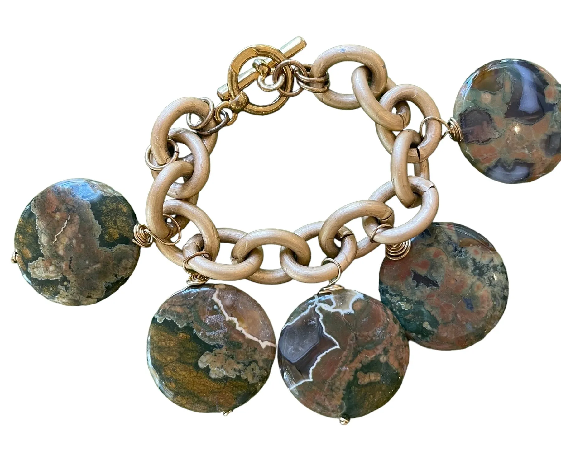 Chunky Agate Bracelet