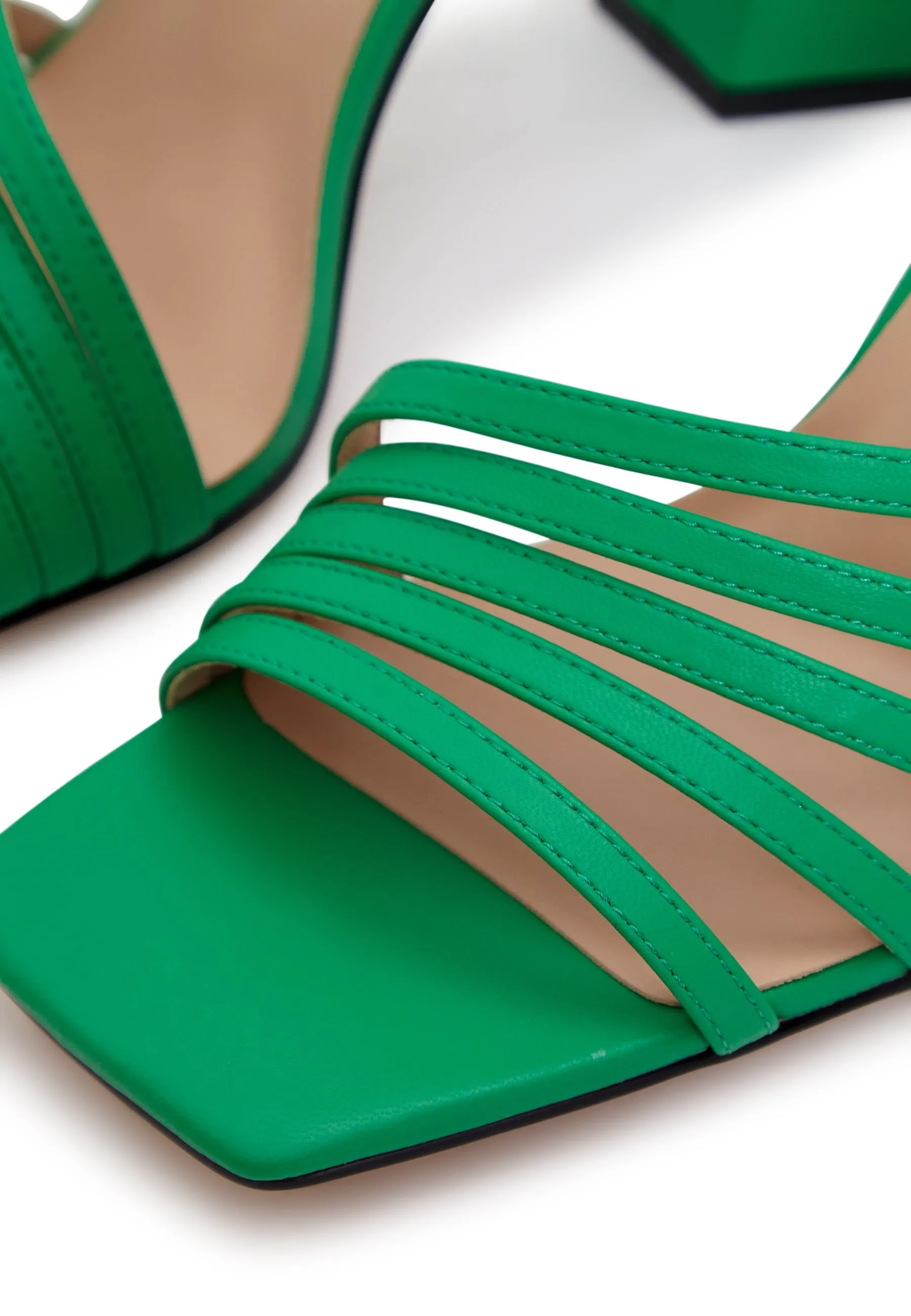 Chunky Comfort Sandals - Green